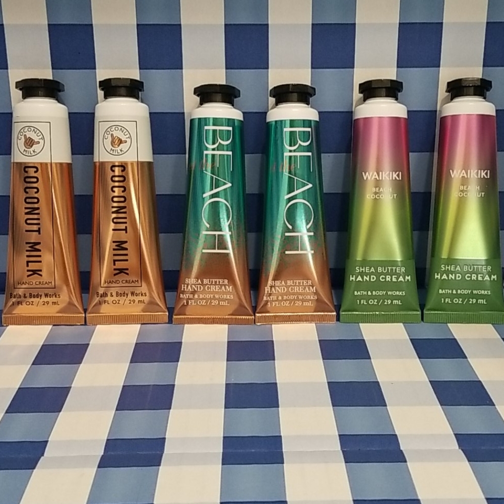 Bath and Body Works hand creams